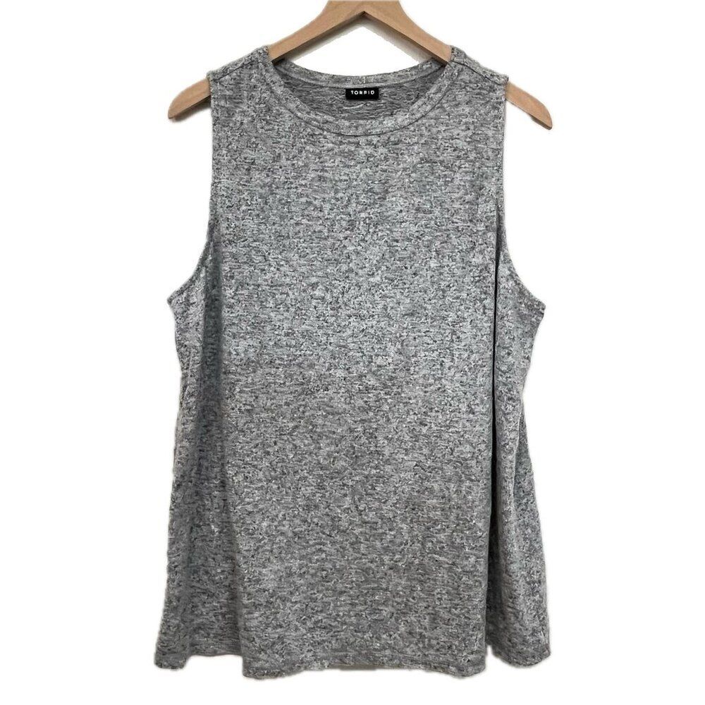 New Torrid Gray Knit Tank Top - See Measurements